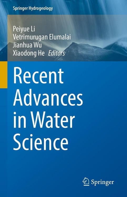 Produktbild: Recent Advances in Water Science