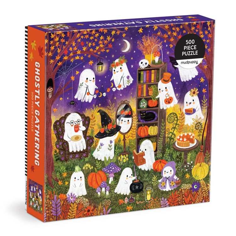 Produktbild: Ghostly Gathering 500 Piece Family Puzzle