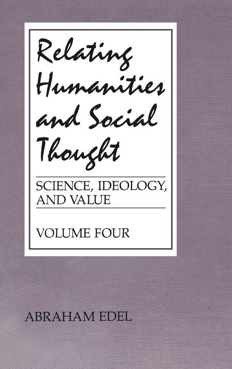 Produktbild: Relating Humanities and Social Thought