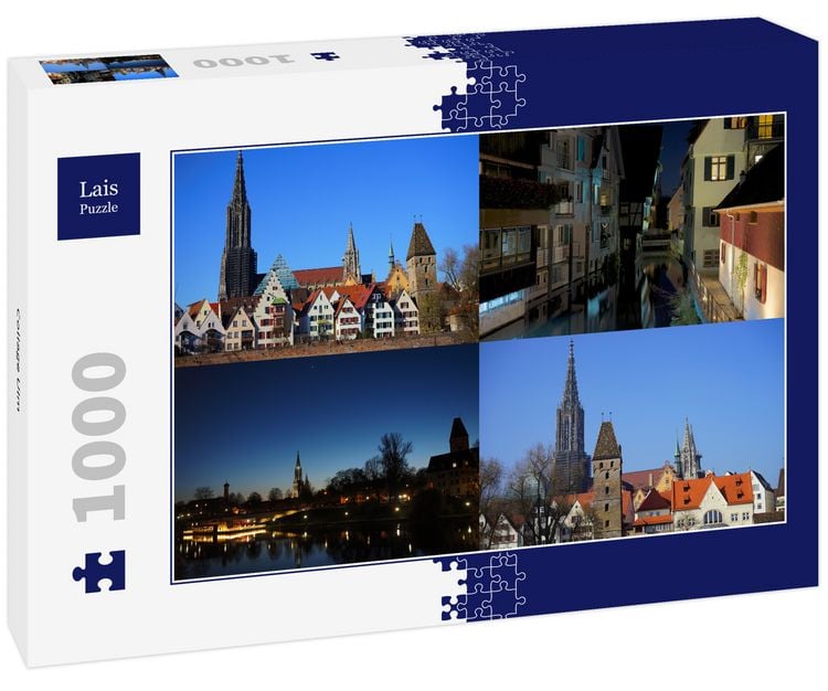 Produktbild: Lais Puzzle Collage Ulm 1000 Teile
