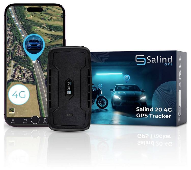 Produktbild: Salind GPS SALIND 20 4G GPS Tracker Fahrzeugtracker Schwarz 1St.