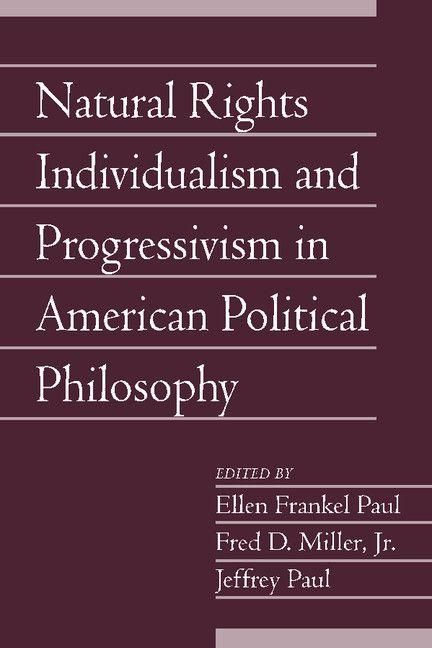 Produktbild: Natural Rights Individualism and Progressivism in American Political Philosophy