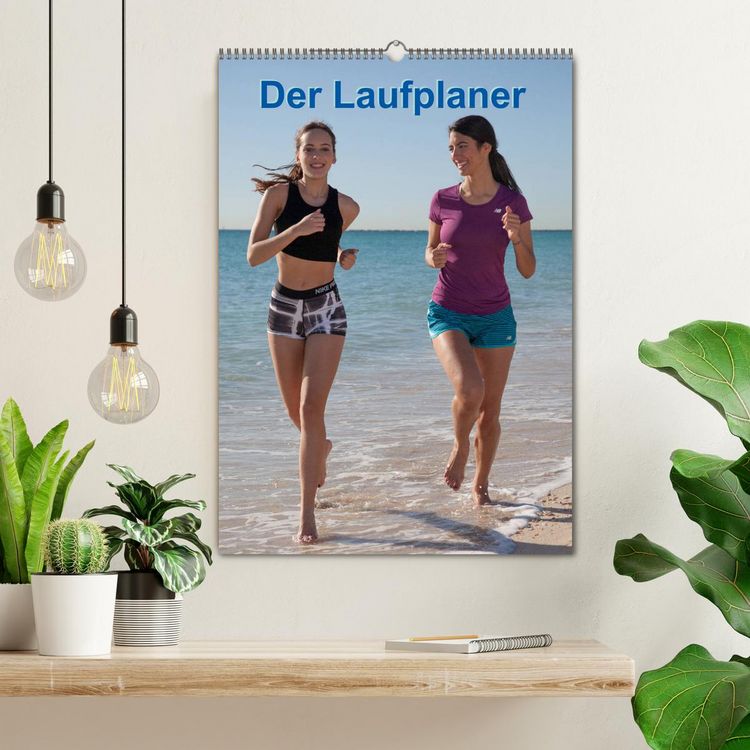 Produktbild: Der Laufplaner (Wandkalender 2026 DIN A2 hoch), CALVENDO Monatskalender