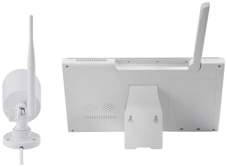 Produktbild: Sygonix SY-5046554 Funk-&Uuml;berwachungskamera-Set 8-Kanal mit 1 Kamera 1920 x 1080 Pixel 2.4 GHz