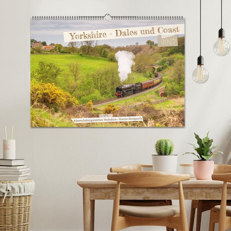 Produktbild: Yorkshire - Dales und Coast (Wandkalender 2027 DIN A2 quer), CALVENDO Monatskalender