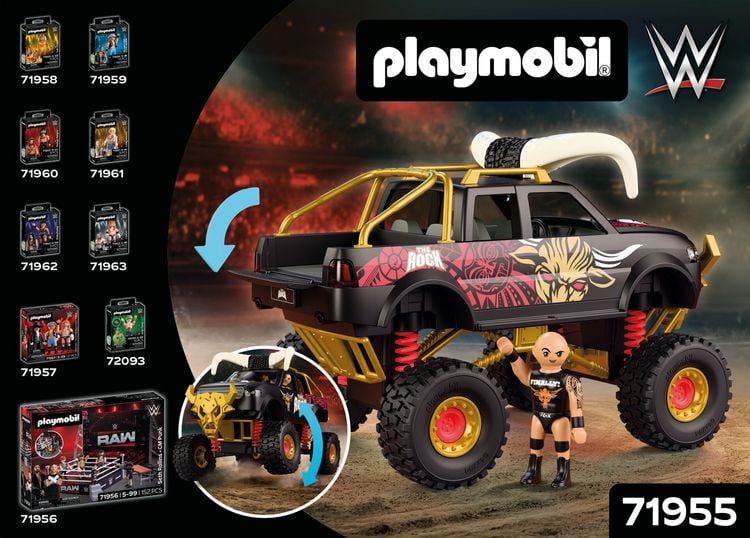 Produktbild: 71955 WWE&reg; The Rock Monster Truck