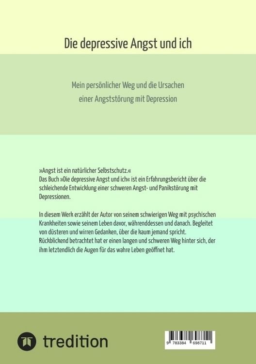 Produktbild: Die depressive Angst und ich