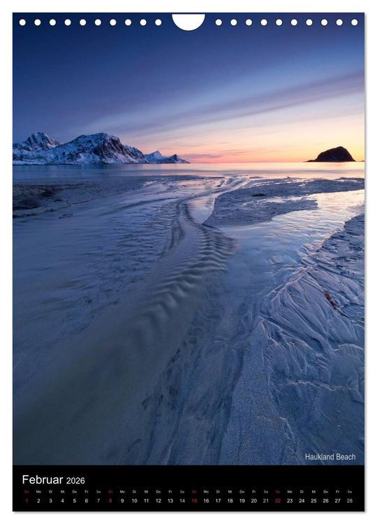 Produktbild: Northern Norway (Wandkalender 2026 DIN A4 hoch), CALVENDO Monatskalender