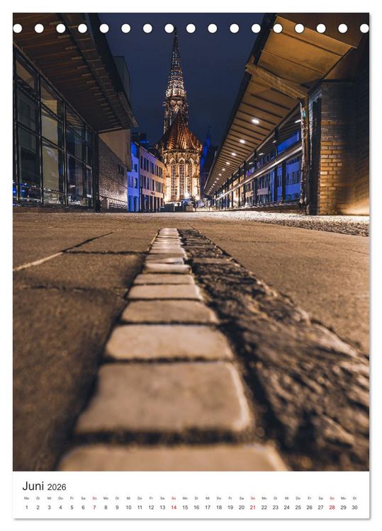 Produktbild: M&uuml;nster - stimmungsvoll und harmonisch (Tischkalender 2026 DIN A5 hoch), CALVENDO Monatskalender