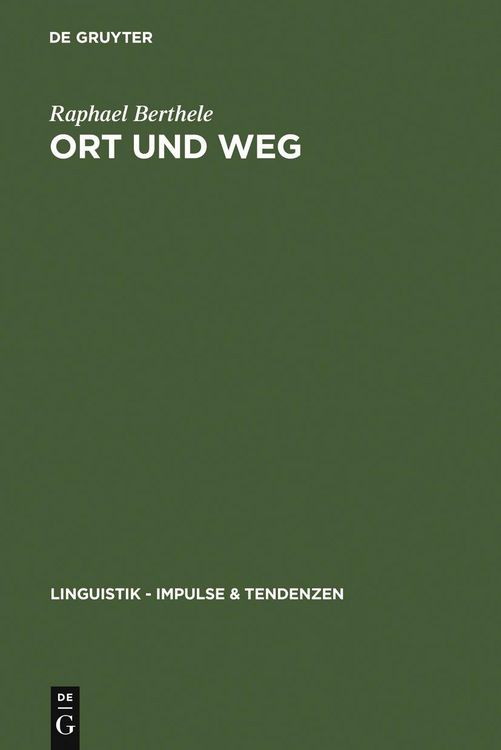 Produktbild: Ort und Weg