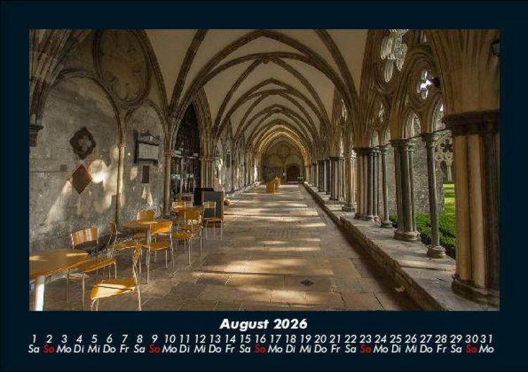 Produktbild: Religi&ouml;se Architektur 2026 Fotokalender DIN A5