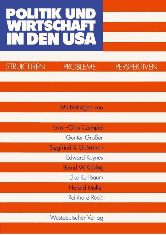 Produktbild: Politik und Wirtschaft in den USA