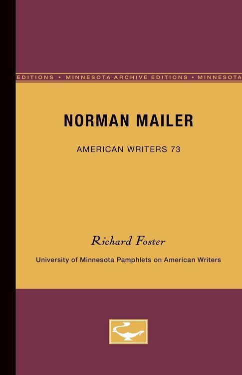 Produktbild: Norman Mailer - American Writers 73