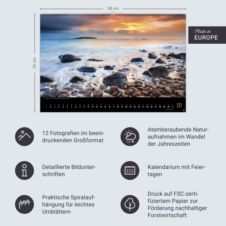 Produktbild: Horizonte Kalender 2027