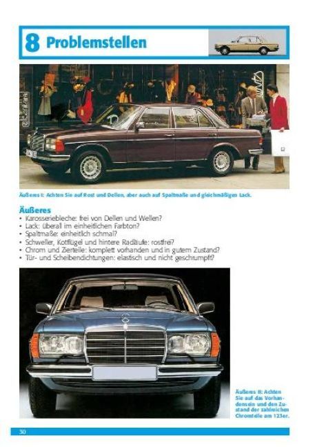 Produktbild: Praxisratgeber Klassikerkauf Mercedes Benz W 123