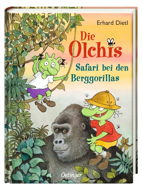 Produktbild: Safari bei den Berggorillas / Die Olchis-Kinderroman Band 8