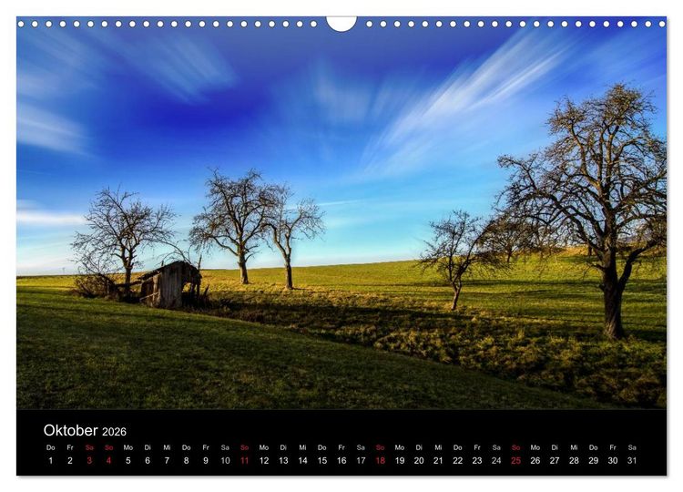 Produktbild: Schwabens Sch&ouml;nheit (Wandkalender 2026 DIN A3 quer), CALVENDO Monatskalender