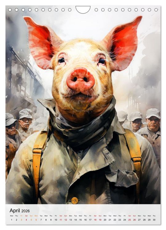 Produktbild: Novel Canvas (Wall Calendar 2026 DIN A4 portrait), CALVENDO 12 Month Wall Calendar