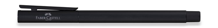 Produktbild: Faber-Castell Tintenroller Neo Slim Metall Schwarz, schwarz