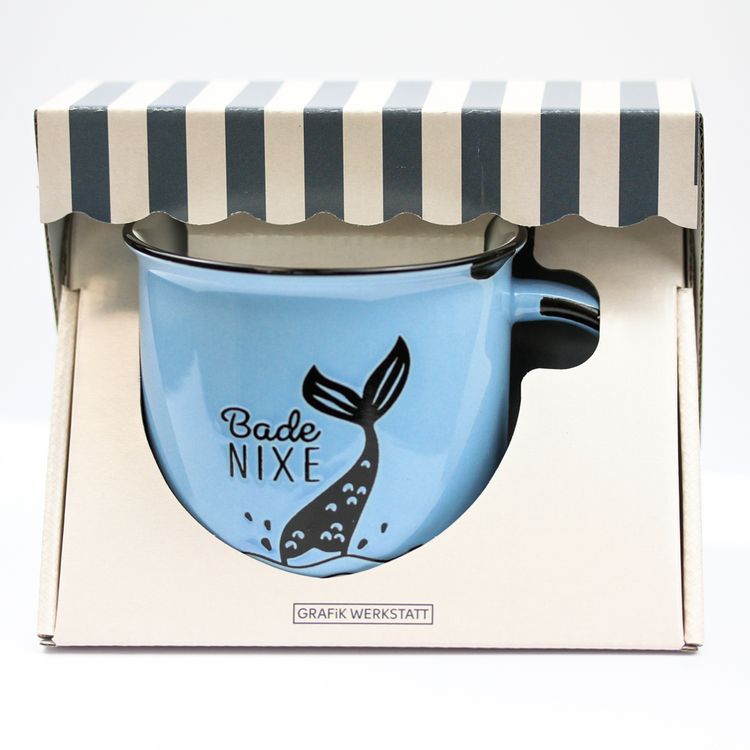 Produktbild: Becher Vintage Maritim Badenixe