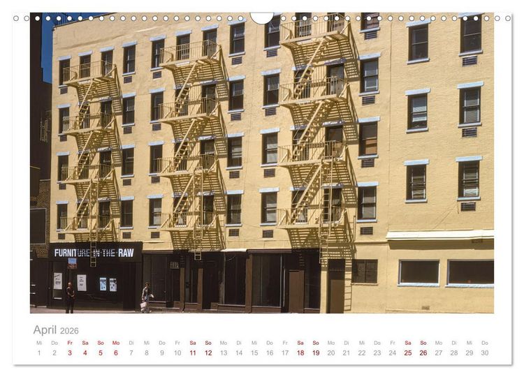 Produktbild: New York in 1975 (Wandkalender 2026 DIN A3 quer), CALVENDO Monatskalender