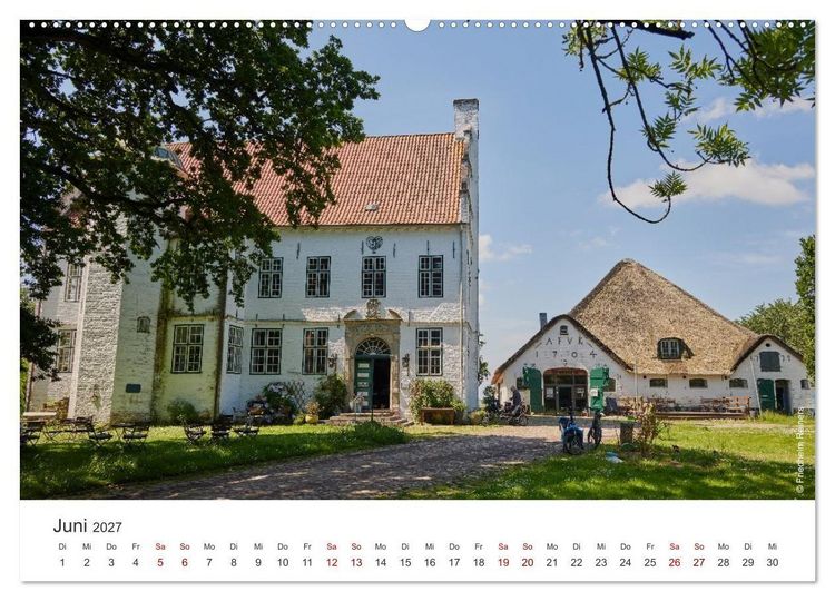 Produktbild: Halbinsel Eiderstedt - Momente der Natur (Wandkalender 2027 DIN A2 quer), CALVENDO Monatskalender