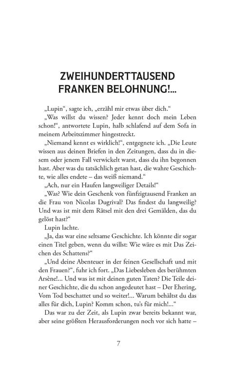 Produktbild: Die Gest&auml;ndnisse des Ars&egrave;ne Lupin. Gaunergeschichten. Maurice Leblanc