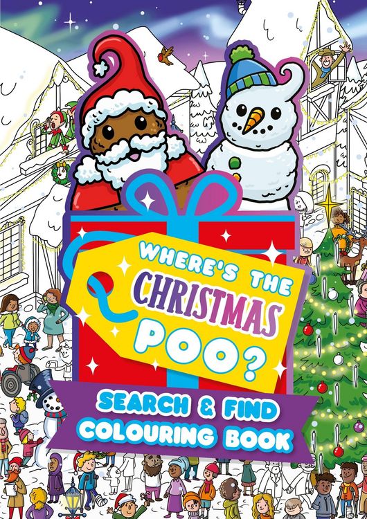 Produktbild: Where's the Christmas Poo? A Search and Find Colouring Book