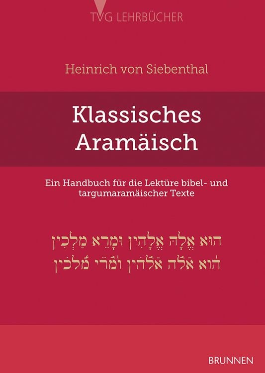 Bild vom Artikel Klassisches Aramäisch vom Autor Heinrich Siebenthal