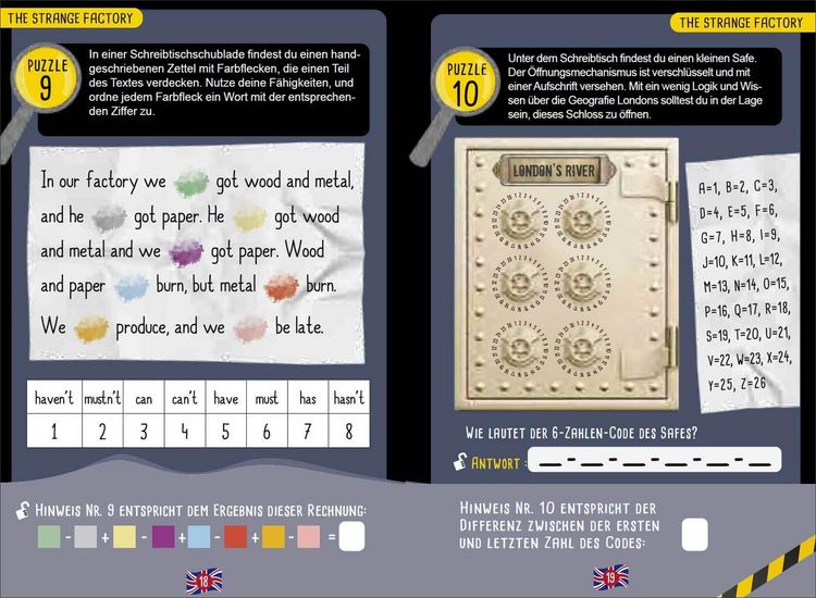 Produktbild: Sherlock Holmes Escape Book. Spielend Englisch lernen - f&uuml;r Anf&auml;nger Sprachniveau A1