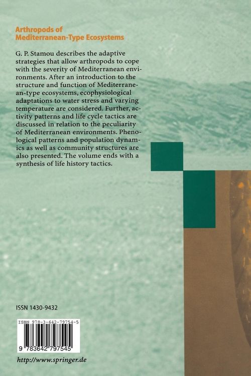 Produktbild: Arthropods of Mediterranean-Type Ecosystems