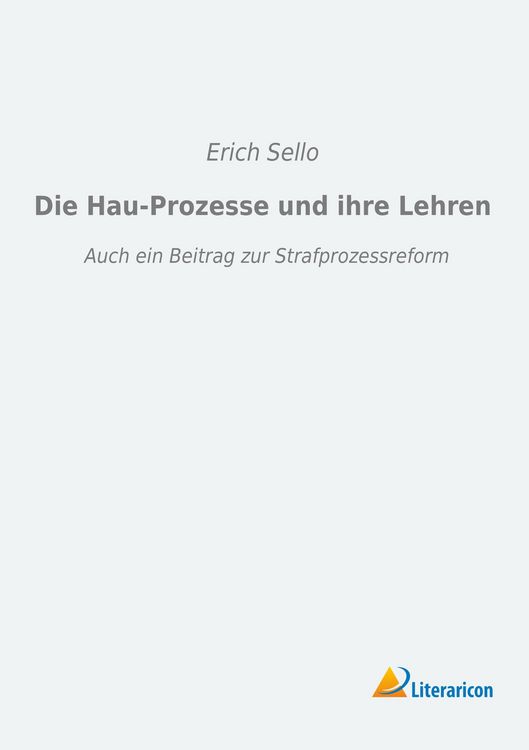 Produktbild: Die Hau-Prozesse und ihre Lehren