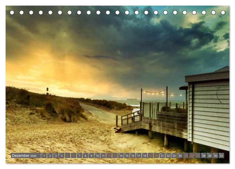 Produktbild: Zeeland - Urlaubstr&auml;ume zwischen Breskens und Domburg (Tischkalender 2026 DIN A5 quer), CALVENDO Monatskalender