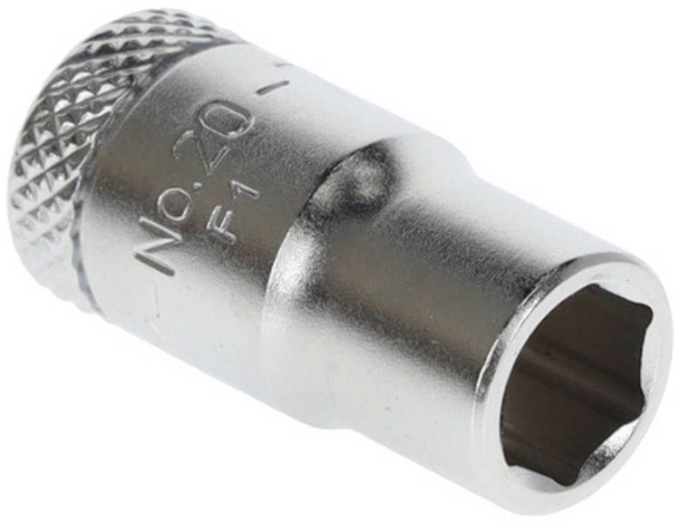 Produktbild: Steckschl&uuml;sseleinsatz 20 1/4 Zoll 6-kant SW 7mm L.25mm GEDORE