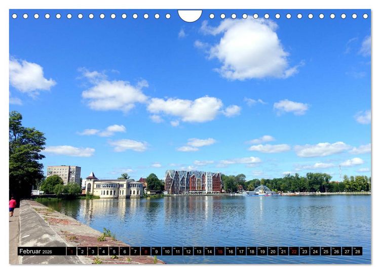 Produktbild: Kaliningrad - Das russische K&ouml;nigsberg (Wandkalender 2026 DIN A4 quer), CALVENDO Monatskalender