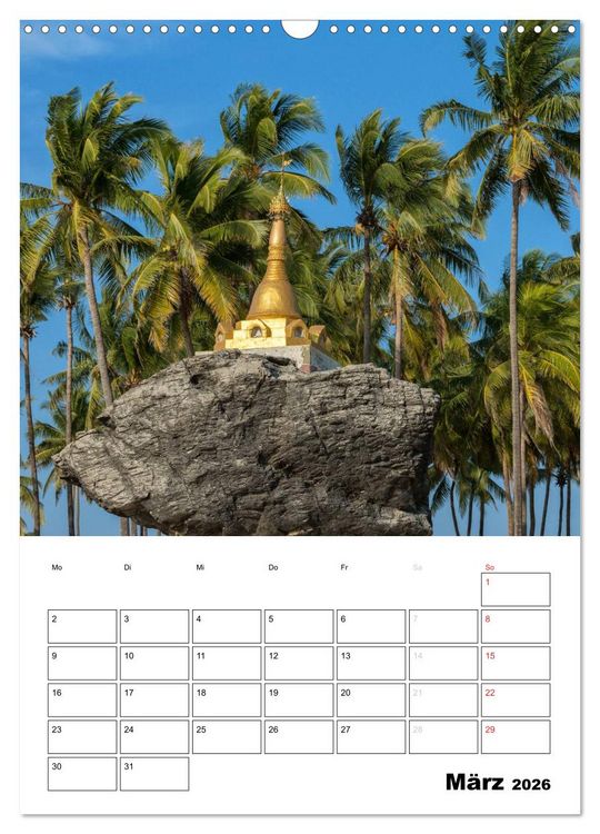 Produktbild: MEDITATION - Wellness f&uuml;r die Seele (Wandkalender 2026 DIN A3 hoch), CALVENDO Monatskalender