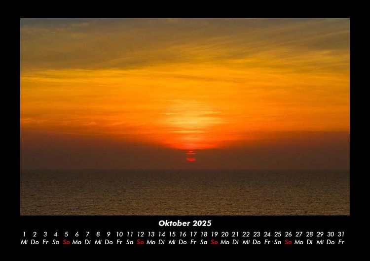 Produktbild: Sehnsucht nach Meer 2025 Fotokalender DIN A3