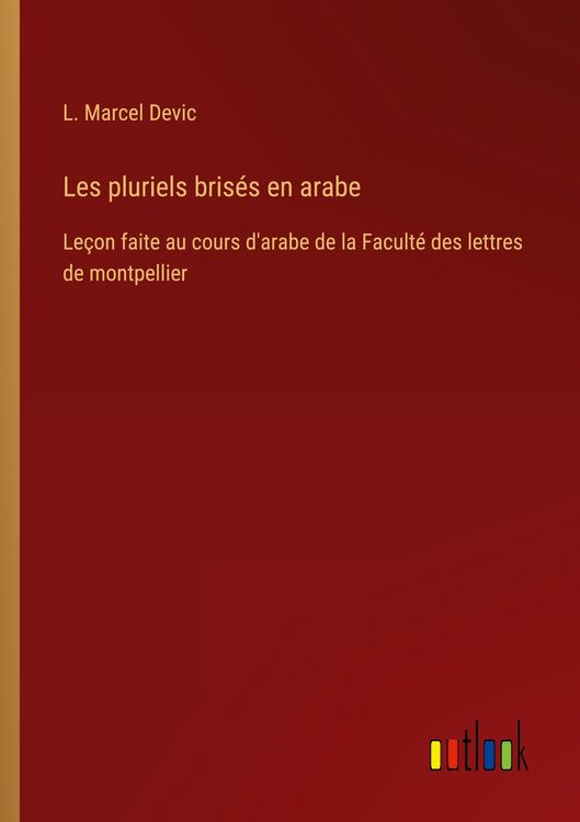 Produktbild: Les pluriels bris&eacute;s en arabe