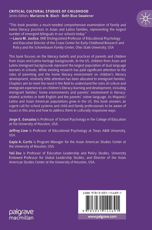 Produktbild: Family Literacy Practices in Asian and Latinx Families