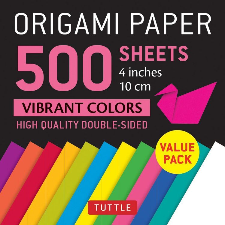 Produktbild: Origami Paper 500 sheets Vibrant Colors 4 (10 cm)