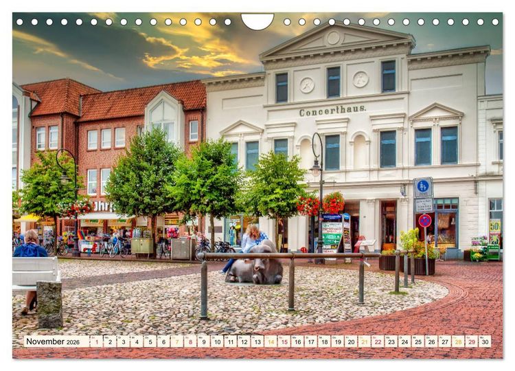 Produktbild: Reise durch Deutschland - Jever in Friesland (Wandkalender 2026 DIN A4 quer), CALVENDO Monatskalender