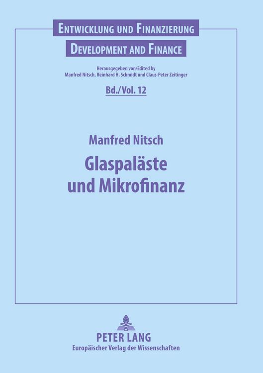 Produktbild: Glaspal&auml;ste und Mikrofinanz