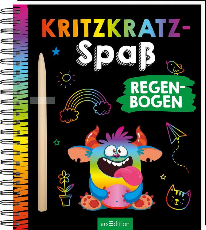 Produktbild: Kritzkratz-Spa&szlig; Regenbogen