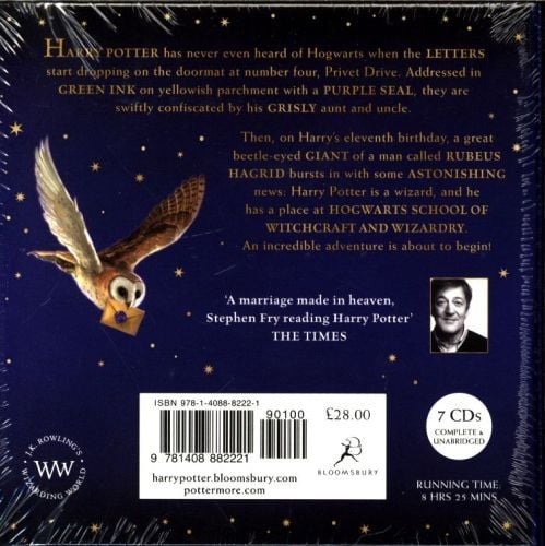 Produktbild: Harry Potter and the Philosopher's Stone