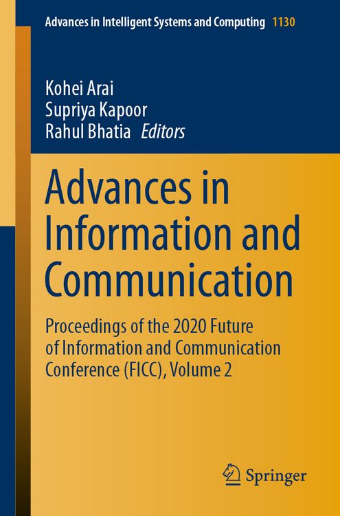 Produktbild: Advances in Information and Communication