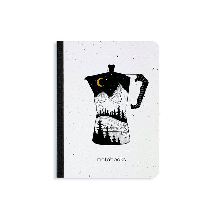 Produktbild: Matabooks - Nachhaltige Notizb&uuml;cher A6 Samenbuch "Coffee"