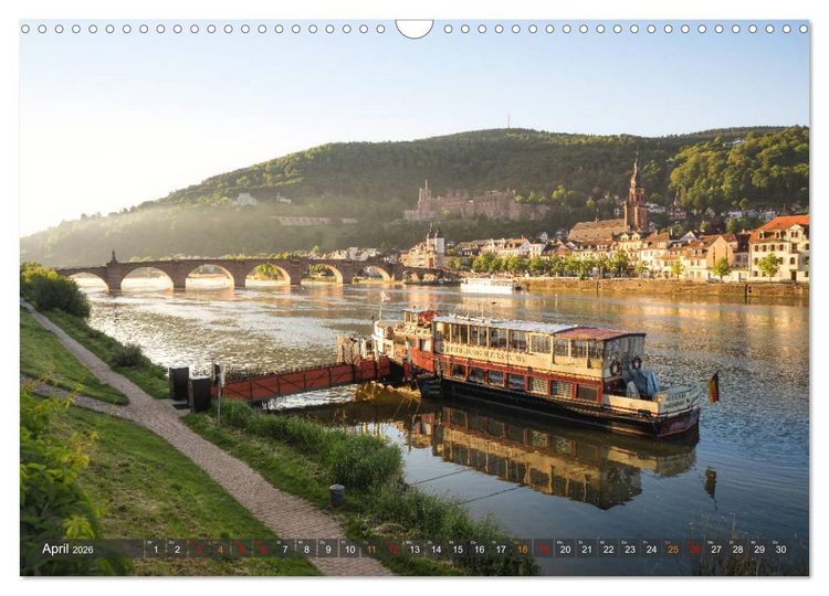 Produktbild: Mein Heidelberg - Unterwegs zwischen Neckar und Altstadt (Wandkalender 2026 DIN A3 quer), CALVENDO Monatskalender