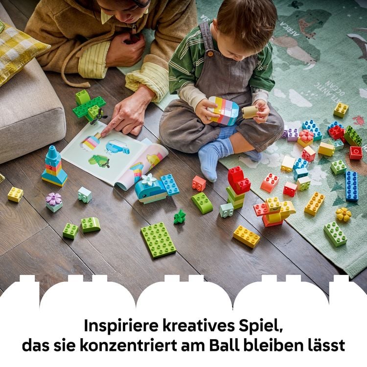 Produktbild: LEGO DUPLO 10479 Classic Bunte Kreativbox, Lern- und Bauspielzeug f&uuml;r ein freies Spielerlebnis