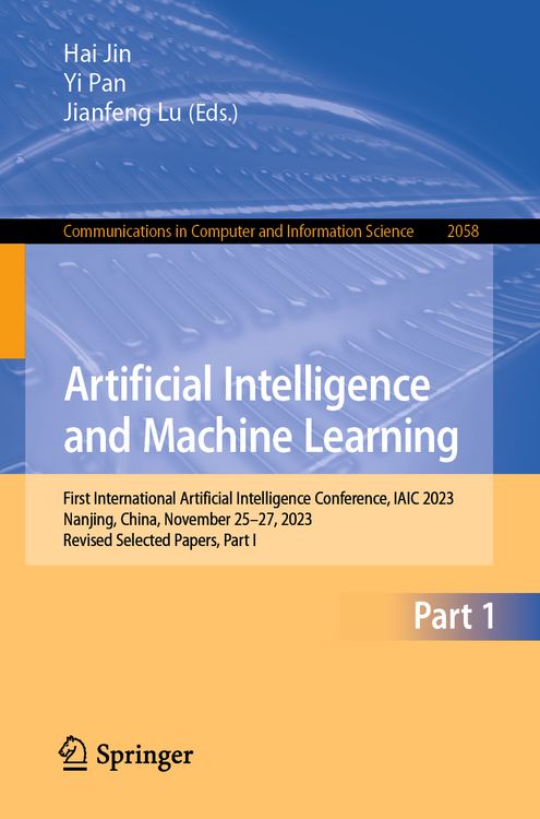 Produktbild: Artificial Intelligence and Machine Learning
