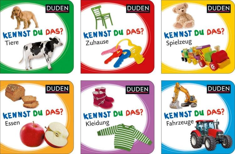 Produktbild: Duden 12+: Kennst du das? Meine bunte Kinderwelt (W&uuml;rfel)